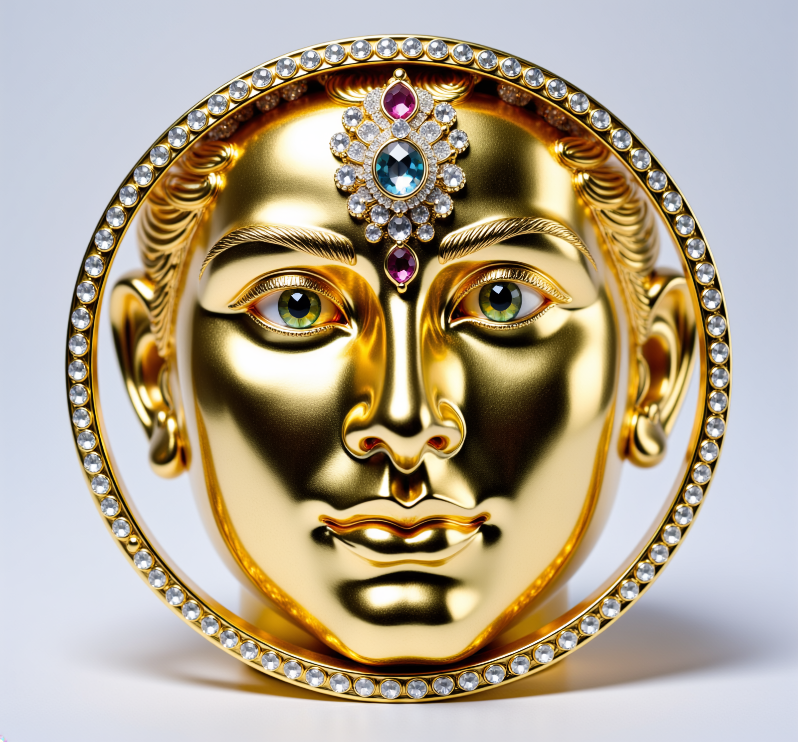 Firefly_Jeweled Gold and Silver sculptur 634131 E1S